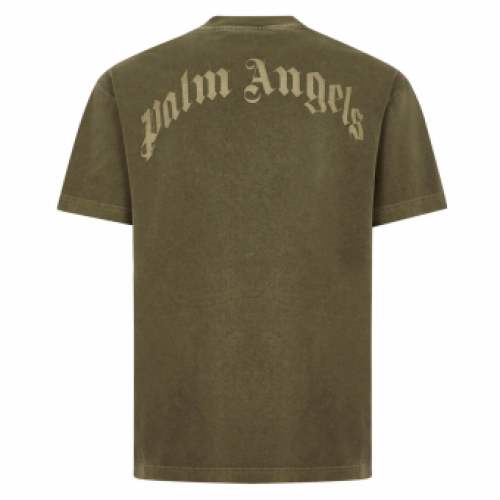 Palm Angels T-shirt Bear Classic Green