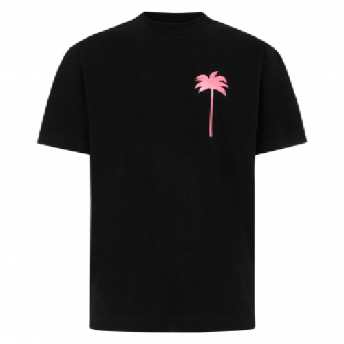 Palm Angels T-shirt Pxp  Black Zwart