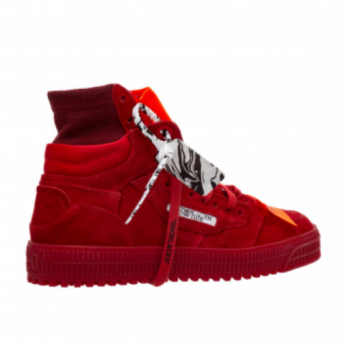 OFF WHITE HIGH TOP TRAINERS SNEAKERS 3.0 OFF COURT