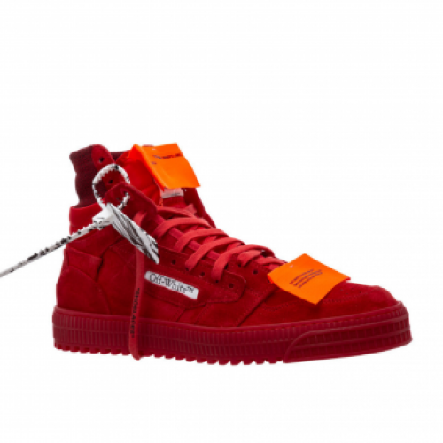 OFF WHITE HIGH TOP TRAINERS SNEAKERS 3.0 OFF COURT